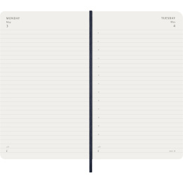 Kalender 12M Daily 2027 Softcover Pocket Sapphire Blue i gruppen Papper & Block / Kalendrar och almanackor / 12-månaderskalendrar hos Pen Store (137438)