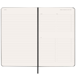 Kalender 12M Weekly Vertical PRO 2027 Hardcover Large Black i gruppen Papper & Block / Kalendrar och almanackor / 12-månaderskalendrar hos Pen Store (137442)