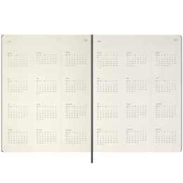 Kalender 12M Smart PRO Digital Weekly Vertical 2027 XL Black i gruppen Papper & Block / Kalendrar och almanackor / 12-månaderskalendrar hos Pen Store (137444)