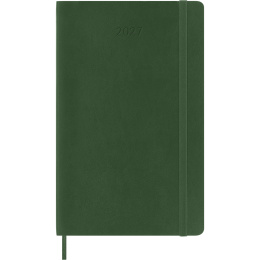 Kalender 12M Weekly Notebook 2027 Softcover Large Myrtle Green i gruppen Papper & Block / Kalendrar och almanackor / 12-månaderskalendrar hos Pen Store (137453)