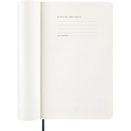 Kalender 12M Weekly Notebook 2027 Softcover Large Sapphire Blue i gruppen Papper & Block / Kalendrar och almanackor / 12-månaderskalendrar hos Pen Store (137454)