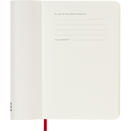 Kalender 12M Weekly Notebook 2027 Softcover Pocket Red i gruppen Papper & Block / Kalendrar och almanackor / 12-månaderskalendrar hos Pen Store (137464)