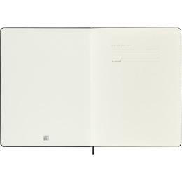 Kalender 12M Weekly Notebook 2027 Hardcover XL Black i gruppen Papper & Block / Kalendrar och almanackor / 12-månaderskalendrar hos Pen Store (137466)