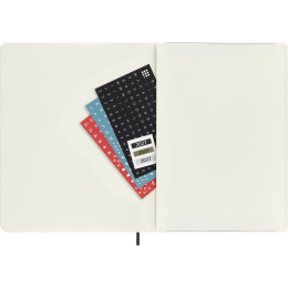 Kalender 12M Weekly Notebook 2027 Softcover XL Black i gruppen Papper & Block / Kalendrar och almanackor / 12-månaderskalendrar hos Pen Store (137467)