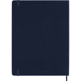 Kalender 12M Weekly Notebook 2027 Hardcover XL Sapphire Blue i gruppen Papper & Block / Kalendrar och almanackor / 12-månaderskalendrar hos Pen Store (137468)