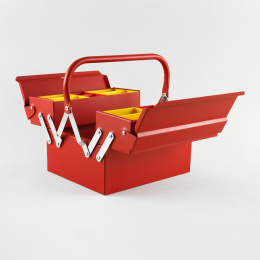 Toolbox Atena Red i gruppen Skapande & Hobby / Organisera / Förvaringslådor hos Pen Store (137543)