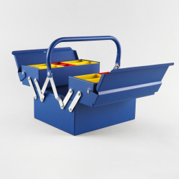 Toolbox Atena Blue i gruppen Skapande & Hobby / Organisera / Förvaringslådor hos Pen Store (137544)