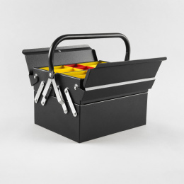 Toolbox Atena Black i gruppen Skapande & Hobby / Organisera / Förvaringslådor hos Pen Store (137545)