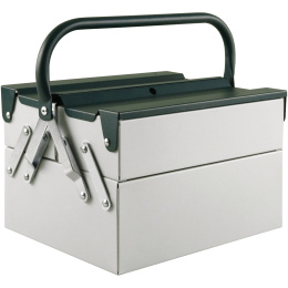 Toolbox Atena Grey/Green i gruppen Skapande & Hobby / Organisera / Förvaringslådor hos Pen Store (137546)
