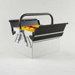 Toolbox Atena Grey/Black i gruppen Skapande & Hobby / Organisera / Förvaringslådor hos Pen Store (137549)