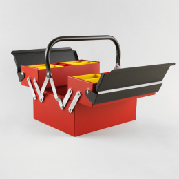 Toolbox Atena Red/Black i gruppen Skapande & Hobby / Organisera / Förvaringslådor hos Pen Store (137550)