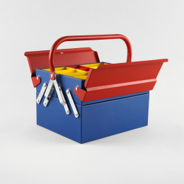Toolbox Atena Blue/Red i gruppen Skapande & Hobby / Organisera / Förvaringslådor hos Pen Store (137551)