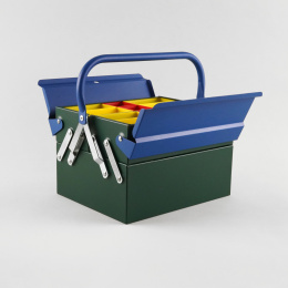 Toolbox Atena Green/Blue i gruppen Skapande & Hobby / Organisera / Förvaringslådor hos Pen Store (137553)