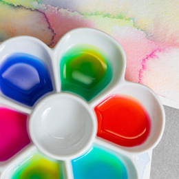 Gansai Tambi Akvarell 5-set Granulating Colors 3 i gruppen Konstnärsmaterial / Konstnärsfärger / Akvarellfärg / Akvarellfärg i kopp hos Pen Store (137569)