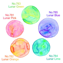 Gansai Tambi Akvarell 5-set Granulating Colors 3 i gruppen Konstnärsmaterial / Konstnärsfärger / Akvarellfärg / Akvarellfärg i kopp hos Pen Store (137569)