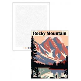 Color by Numbers: US National Parks i gruppen Skapande & Hobby / Böcker / Instruktionsböcker hos Pen Store (137576)