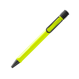 Safari Kulspetspenna Neon Yellow i gruppen Pennor / Fine Writing / Kulspetspennor hos Pen Store (137580)