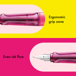 Safari Reservoar Neon Pink i gruppen Pennor / Fine Writing / Reservoarpennor hos Pen Store (137583_r)