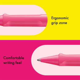 Safari Kulspetspenna Neon Pink i gruppen Pennor / Fine Writing / Kulspetspennor hos Pen Store (137586)