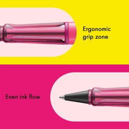 Safari Rollerball Neon Pink i gruppen Pennor / Fine Writing / Rollerball hos Pen Store (137587)