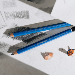 Blyertspenna Mars Lumograph Jumbo 5-set i gruppen Pennor / Skriva / Blyertspennor hos Pen Store (137597)