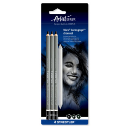 Kolpenna Mars Lumograph Set i gruppen Konstnärsmaterial / Kritor och blyerts / Kolpennor och ritkol hos Pen Store (137601)