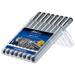 Pigment Liner 8-set i gruppen Pennor / Konstnärspennor / Fineliners hos Pen Store (137608)