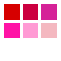Pigment Arts Brush Pen 6-set Red/Pink i gruppen Pennor / Konstnärspennor / Penselpennor hos Pen Store (137610)