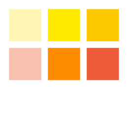 Pigment Arts Brush Pen 6-set Yellow/Orange i gruppen Produktserier / Staedtler Artist Series hos Pen Store (137615)