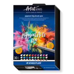 Pigment Arts Big Brush Pen 30-set + i gruppen Pennor / Konstnärspennor / Penselpennor hos Pen Store (137632)