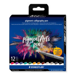 Pigment Arts Kalligrafipennor 12-set i gruppen Skapande & Hobby / Kalligrafi / Kalligrafipennor hos Pen Store (137633)