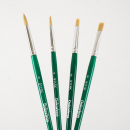 Syntetiska penslar Universal 4-set i gruppen Konstnärsmaterial / Penslar / Akrylpenslar hos Pen Store (137637)