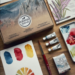 Horadam Naturals Creative Set i gruppen Konstnärsmaterial / Konstnärsfärger / Akvarellfärg / Akvarellfärg på tub hos Pen Store (137791)