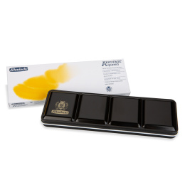 Akademie Aquarell Half Pans 24-set i gruppen Konstnärsmaterial / Konstnärsfärger / Akvarellfärg / Akvarellfärg i kopp hos Pen Store (137802)