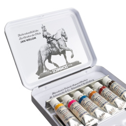 Akademie Aquarell Half Pans 6x5 ml i gruppen Konstnärsmaterial / Konstnärsfärger / Akvarellfärg / Akvarellfärg i kopp hos Pen Store (137809)