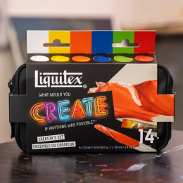 Akrylfärg Basics Creator's Set 6x22 ml i gruppen Konstnärsmaterial / Konstnärsfärger / Akrylfärg hos Pen Store (137828)