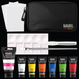 Akrylfärg Basics Creator's Set 6x22 ml i gruppen Konstnärsmaterial / Konstnärsfärger / Akrylfärg hos Pen Store (137828)