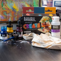 Professional Acrylic Ink Staining Set 3x30 ml i gruppen Konstnärsmaterial / Konstnärsfärger / Akrylfärg hos Pen Store (137829)