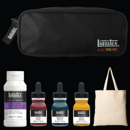 Professional Acrylic Ink Staining Set 3x30 ml i gruppen Konstnärsmaterial / Konstnärsfärger / Akrylfärg hos Pen Store (137829)