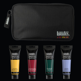 Akrylfärg Basics Gem Theory Set 4x118 ml i gruppen Konstnärsmaterial / Konstnärsfärger / Akrylfärg hos Pen Store (137832)