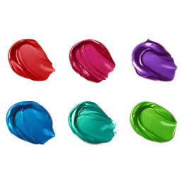 Akrylfärg Basics Metallic Set 6x22 ml i gruppen Konstnärsmaterial / Konstnärsfärger / Akrylfärg hos Pen Store (137836)