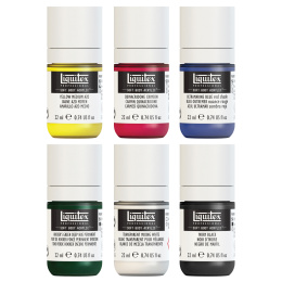 Akrylfärg Soft Body Mixing Set 6x22 ml i gruppen Konstnärsmaterial / Konstnärsfärger / Akrylfärg hos Pen Store (137837)