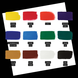 Gouachefärg Essentials Set 12x22 ml i gruppen Konstnärsmaterial / Konstnärsfärger / Gouache hos Pen Store (137841)