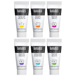 Akrylfärg Heavy Body Vibrant Set 6x22 ml i gruppen Konstnärsmaterial / Konstnärsfärger / Akrylfärg hos Pen Store (137846)