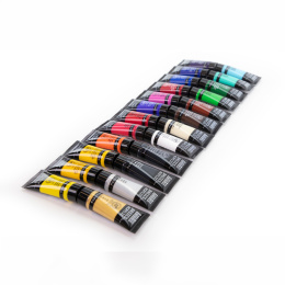 Akrylfärg Basics Set 24x22 ml i gruppen Konstnärsmaterial / Konstnärsfärger / Akrylfärg hos Pen Store (137849)
