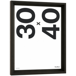Träram Espresso 30x40 cm i gruppen Skapande & Hobby / Organisera / Ramar / Bruna ramar hos Pen Store (137896)