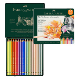 Färgpennor Polychromos 20-set i gruppen Pennor / Konstnärspennor / Färgpennor hos Pen Store (137960)
