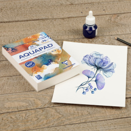 Aquapad Akvarellbok A6 i gruppen Papper & Block / Konstnärsblock / Akvarellblock hos Pen Store (137969)