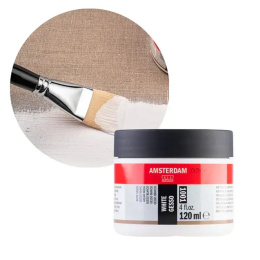 White gesso 1001 120 ml i gruppen Konstnärsmaterial / Målarmedier och fernissa / Gesso och primer hos Pen Store (137980)