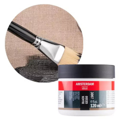 Black gesso 3007 120 ml i gruppen Konstnärsmaterial / Målarmedier och fernissa / Gesso och primer hos Pen Store (137983)